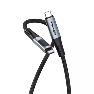 Verbatim Sync & Charge USB C to USB C 100W Display 120 cm Cable
