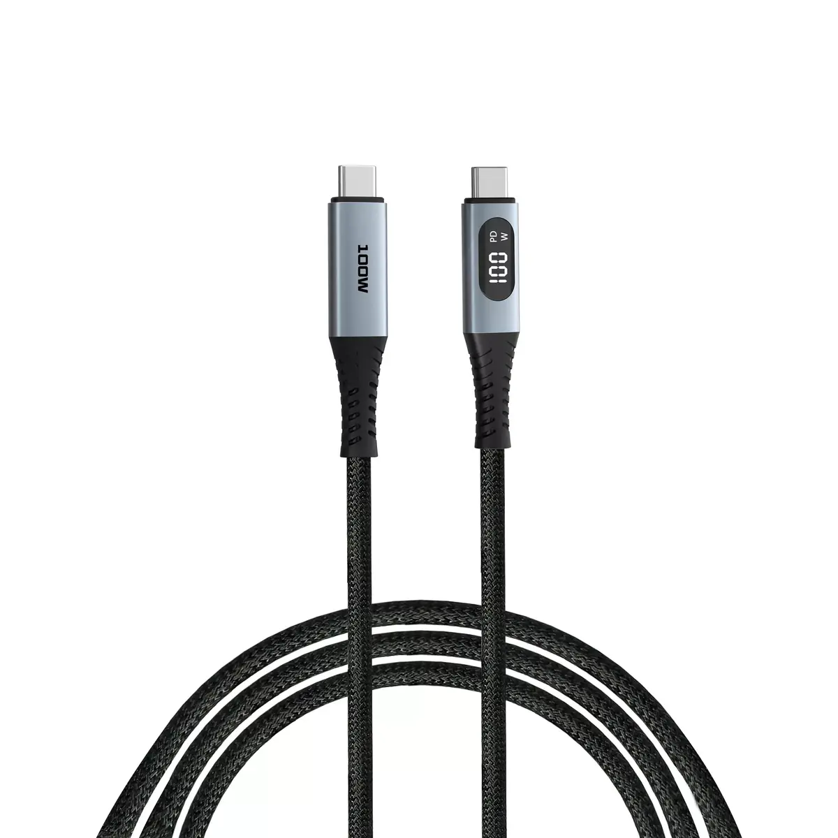 USB C Кабель Verbatim Sync & Charge 100W Display Photo 3