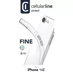 Cover Cellularline FINECIPHSE4T Transparent for iPhone SE 6.1"