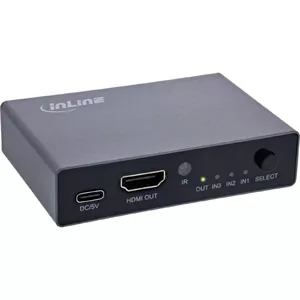 HDMI Switch InLine 65020 3-Port 8K 60Hz HDCP 2.3