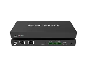 VivoLink VLVWIP2000-CTL AV over IP 4K60Hz JPEG2000 видеостенный матричный декодер с проводным подключением Cat6a, поддержкой HDMI и USB