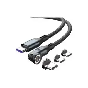 Кабель USB-C 4smarts GravityCord 240W 1,8 м — USB-C на USB-C для мощной зарядки и передачи данных