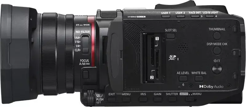 Videokamera Panasonic HC-X1200E 4K 20x tālummaiņa Photo 3
