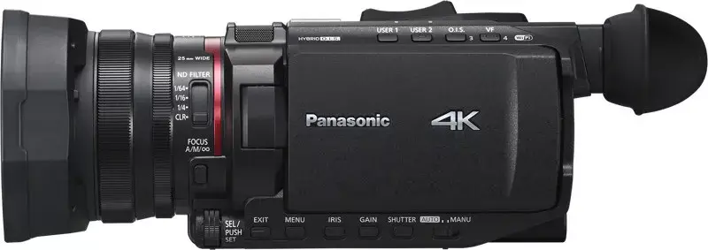 Panasonic HC-X1600E videokamera 4K 20x Photo 3