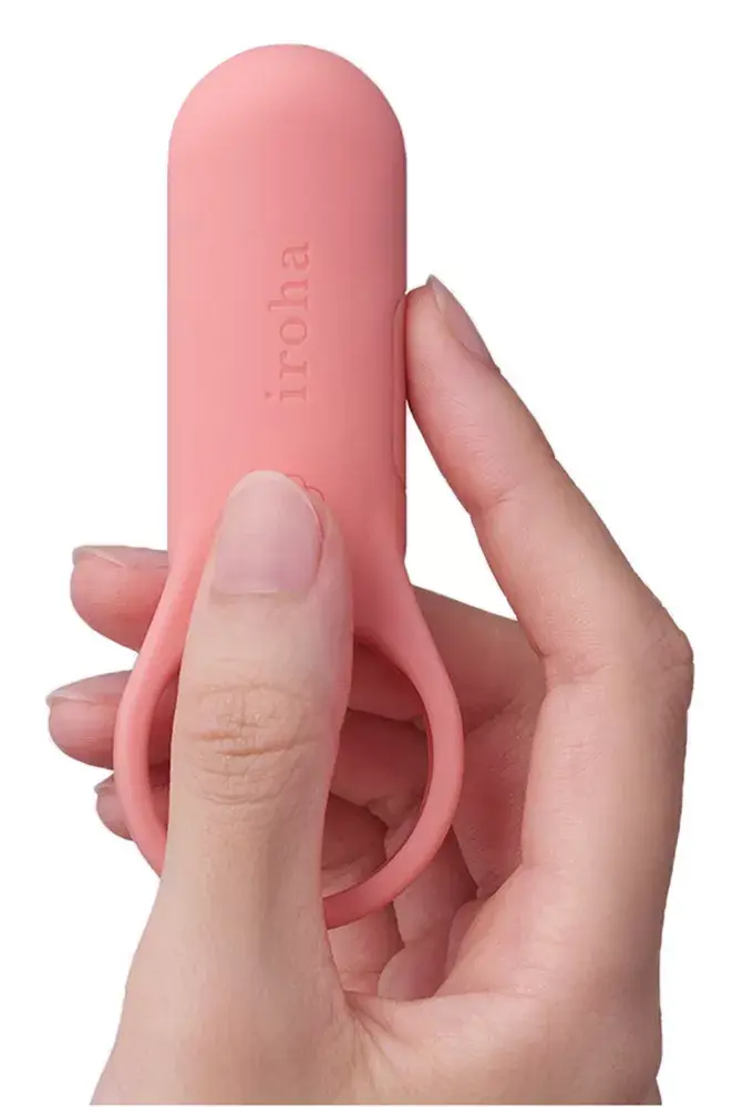 iroha SVR+ mini silikona vibrators — koraļļu rozā Photo 4