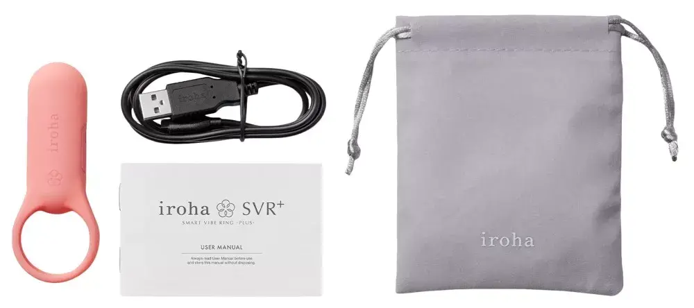 iroha SVR+ mini silikona vibrators — koraļļu rozā Photo 8