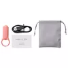 iroha SVR+ mini silikona vibrators — koraļļu rozā Photo 8