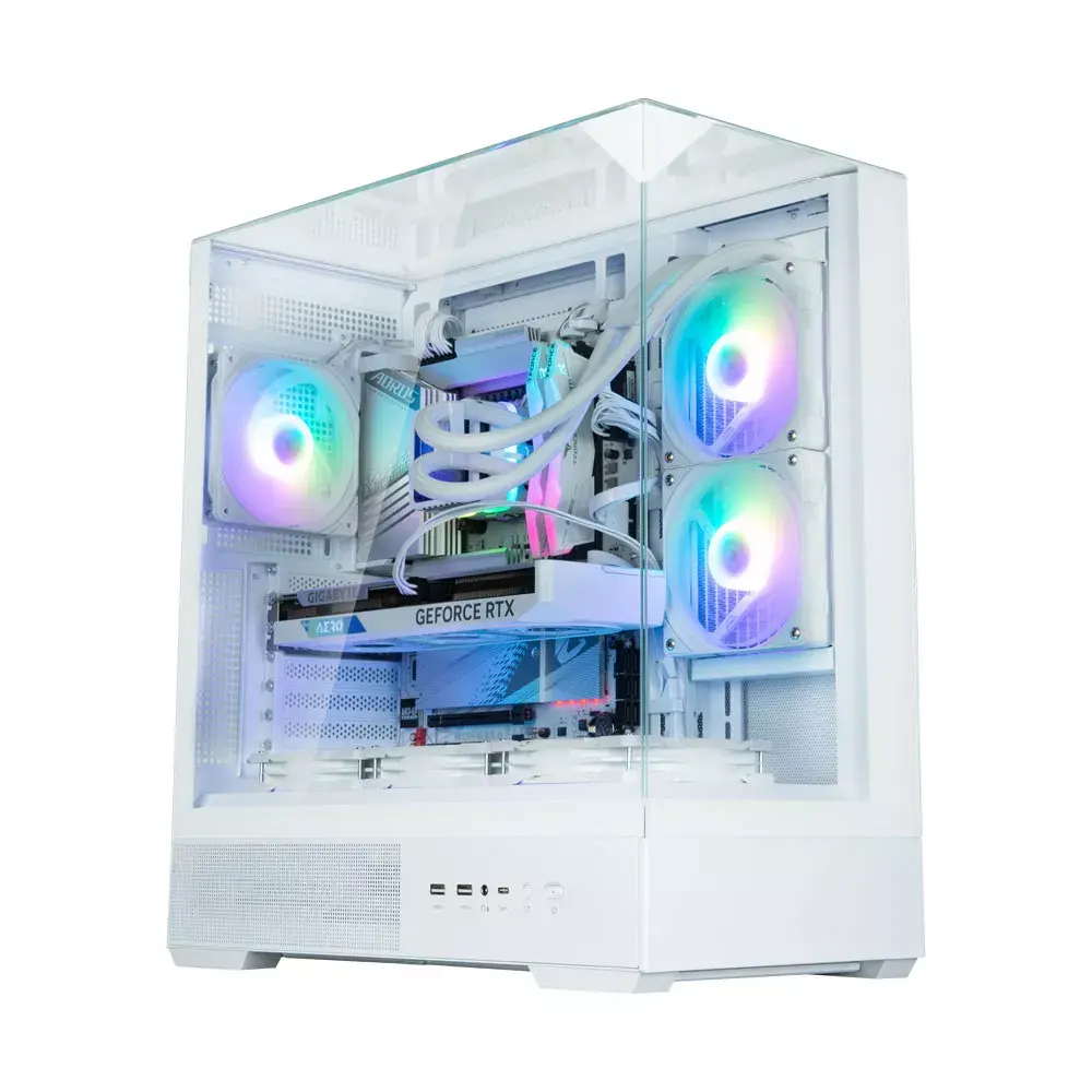 PC case Zalman P40 Prism White Photo 3