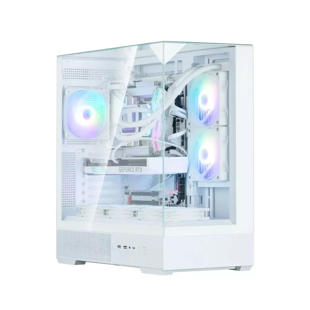 PC case Zalman P40 Prism White Photo 4