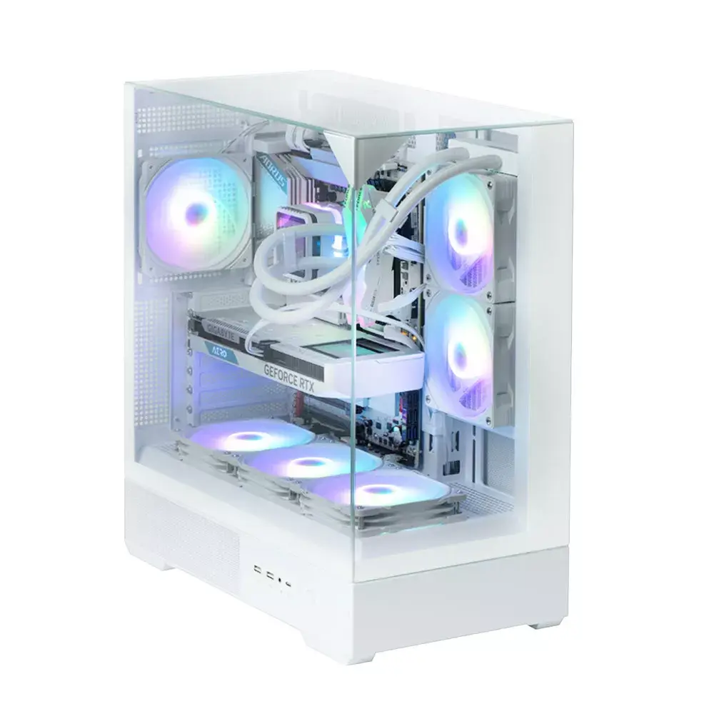 PC case Zalman P40 Prism White Photo 5