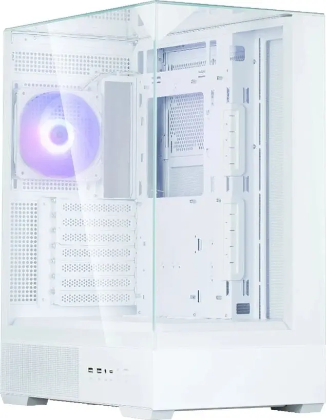 PC case Zalman P40 Prism White Photo 13