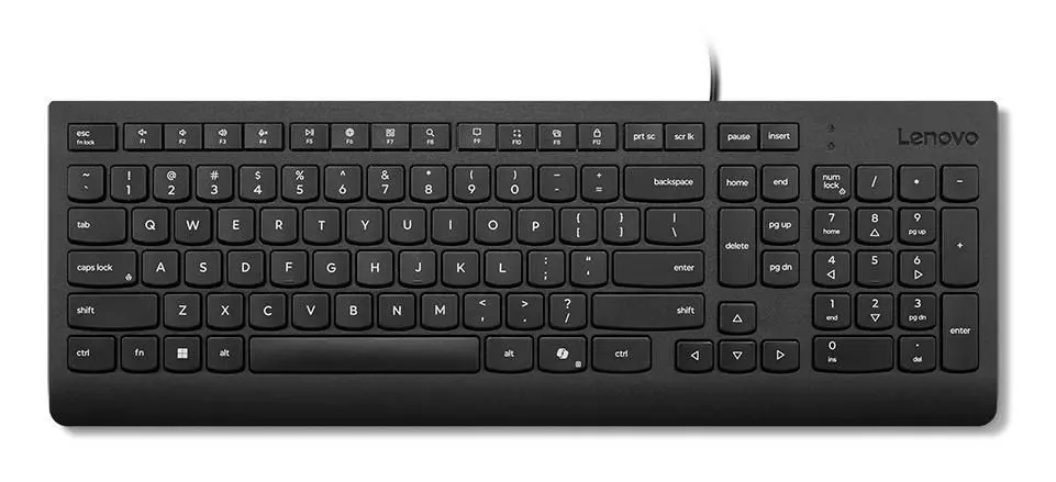 Lenovo Essential Wired Keyboard 4Y41R64672 pilna