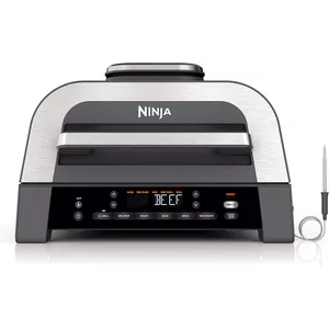 Аэрогриль (фритюрница) Ninja DG551EU 3,8 л 1760 Вт, серебристо‑чёрный, сенсорное управление