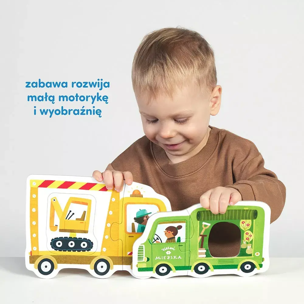 CzuCzu First puzzle Vehicles — 12-piece children's puzzle Photo 5