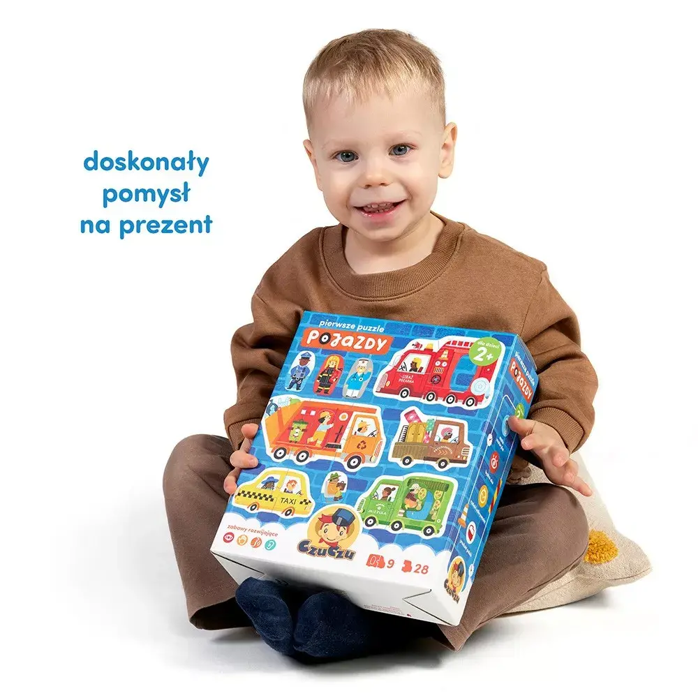 CzuCzu First puzzle Vehicles — 12-piece children's puzzle Photo 7