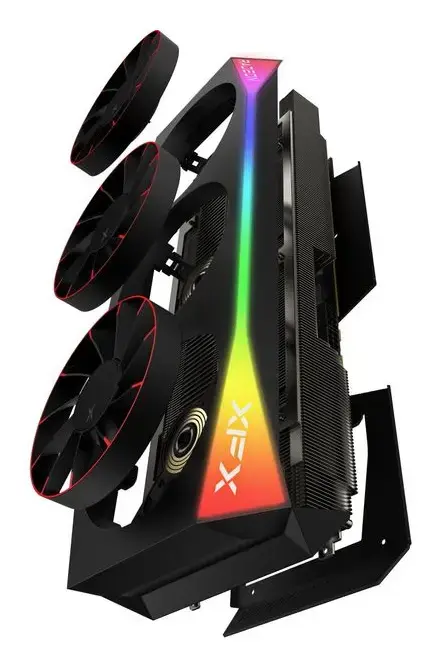 XFX Mercury Radeon RX 9070 XT OC Magnetic Air RGB Photo 5