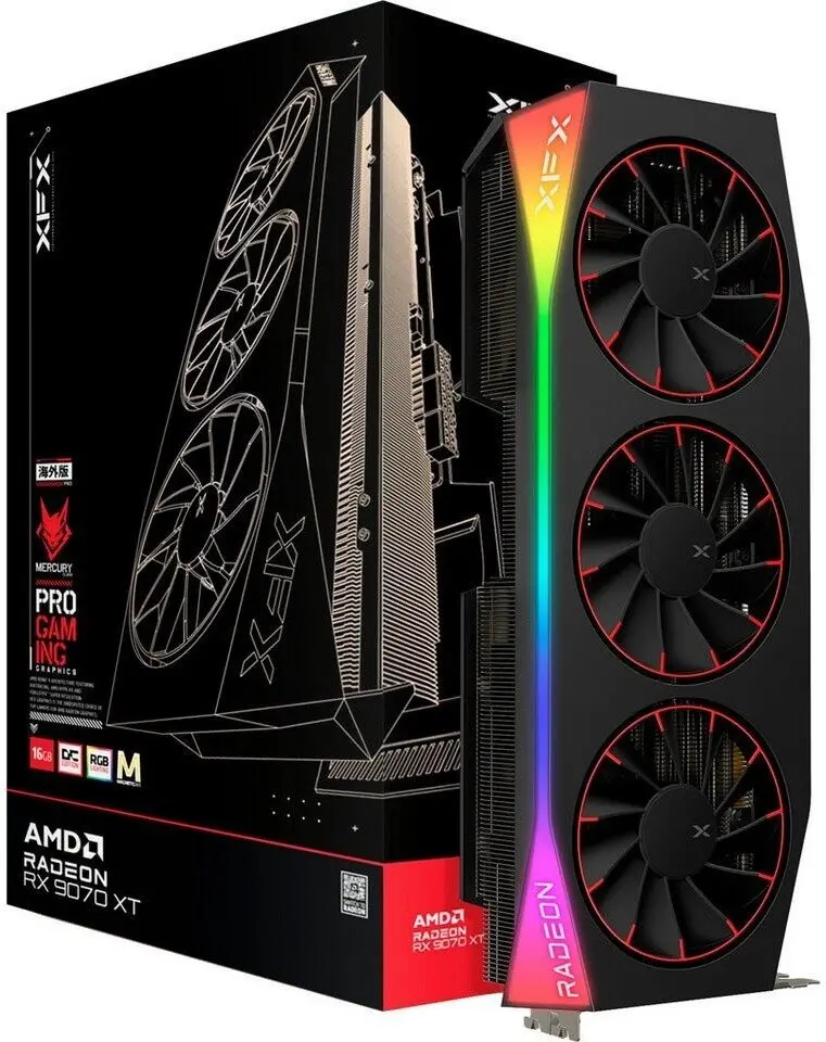XFX Mercury Radeon RX 9070 XT