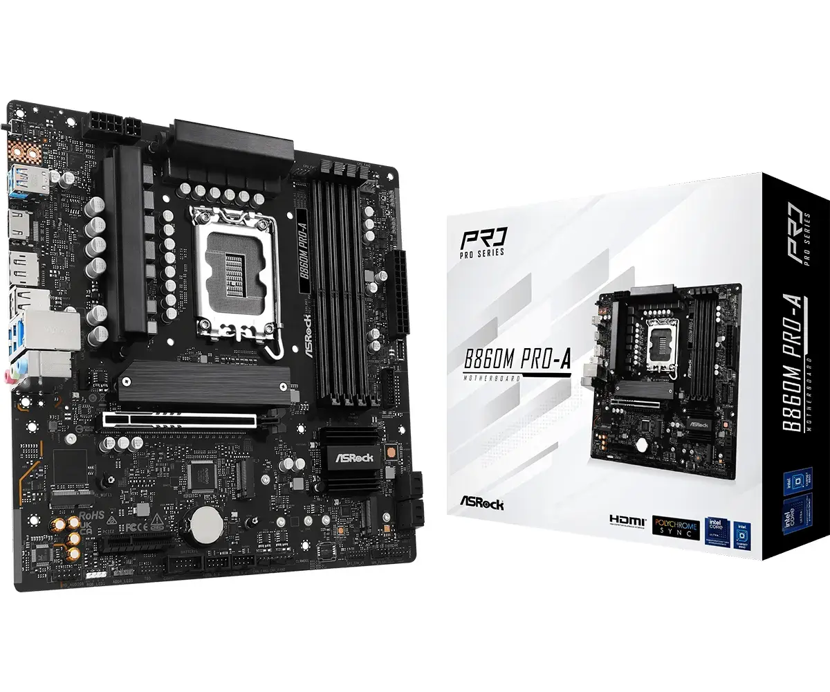 Материнская плата ASRock B860M Pro-A micro ATX Photo 6