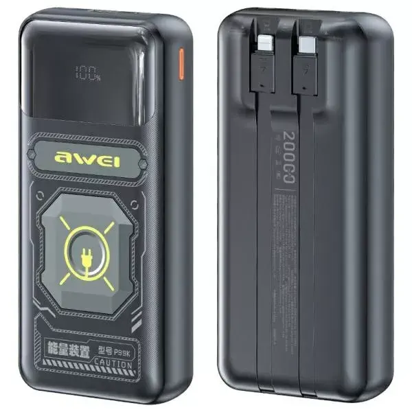 Portable Power Bank AWEI P99K Photo 2