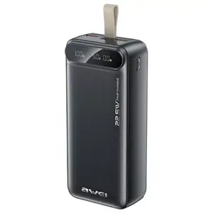 Портативный аккумулятор AWEI PA-12 30000mAh 22.5W черный