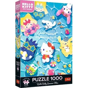 Puzle TREFL Hello Kitty Summer Relaxation — 1000 gabali (modelis 12067)