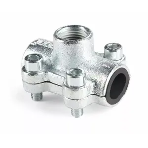Repair pipe clamp GEBO ANB 2x1" model 01.261.28.0603 for steel and cast-iron pipes