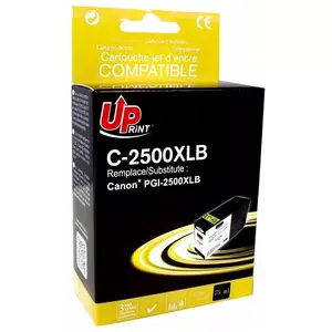 Картридж для принтера Uprint T3AZUR CJ2500XLBUP — черный, 75 мл, 2500 страниц, 1 шт.