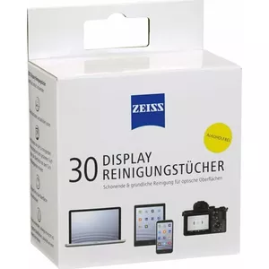 Tīrīšanas salvetes ekrāniem un displejiem ZEISS ZS581998, 30 gab.