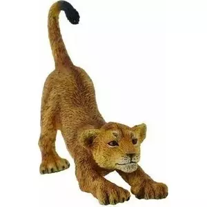 Collecta toy figurine — Pulling Lion Cub model 004-88416, collectible animal figure