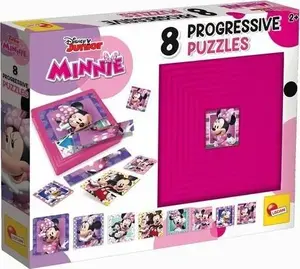 Puzzle by Lisciani — LISCIANI PUZZLE PROGRESYWNE 8 Minnie, progressive children's jigsaw set