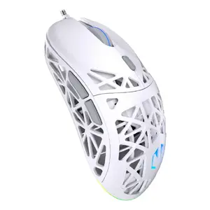 Проводная игровая мышь ENDORFY LIV Onyx White — амбидекстр., оптическая 12000 DPI, 6 кнопок, кабель 1.8 м