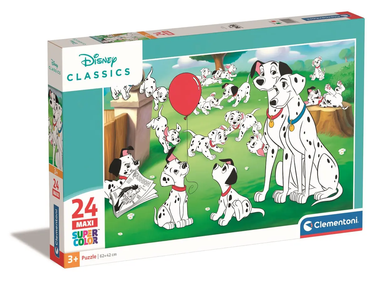 Puzle Clementoni 24 maxi SuperKolor Disney