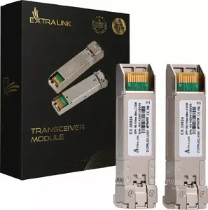 SFP+ module Extralink EX.35924 10Gbps 40 km single‑mode optical transceiver