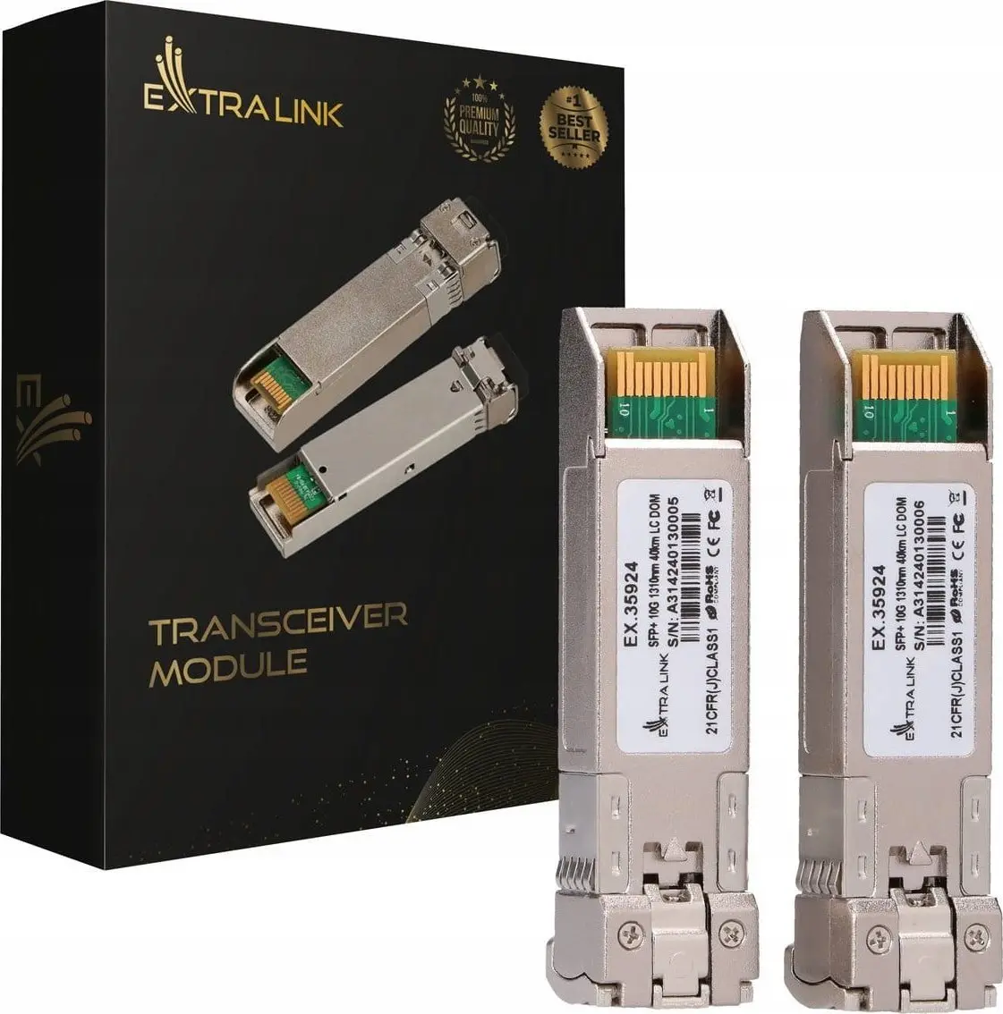 SFP+ Extralink EX.35924 10Gbps 40 km Photo 2