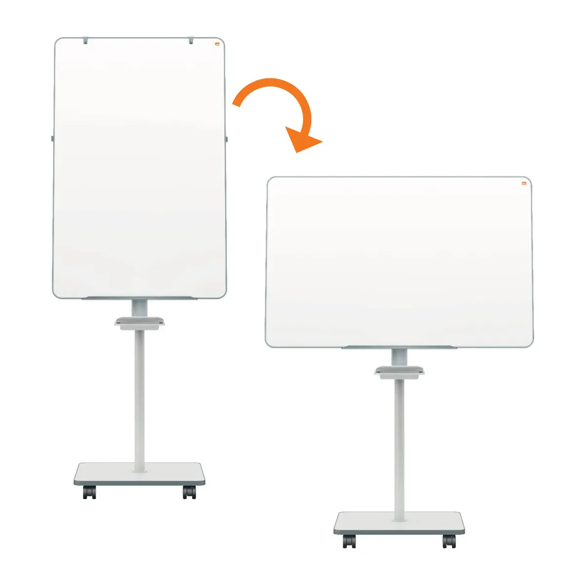 Nobo Move & Meet Mobile Magnetic Flipchart Easel Photo 4