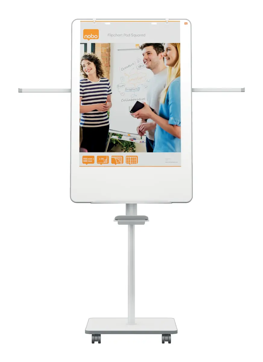 Nobo Move & Meet Mobile Magnetic Flipchart Easel Photo 19