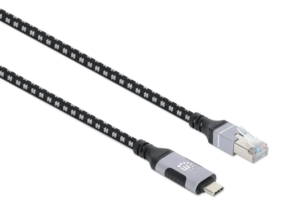 USB-C to Gigabit Ethernet Cable Manhattan 2m Photo 2