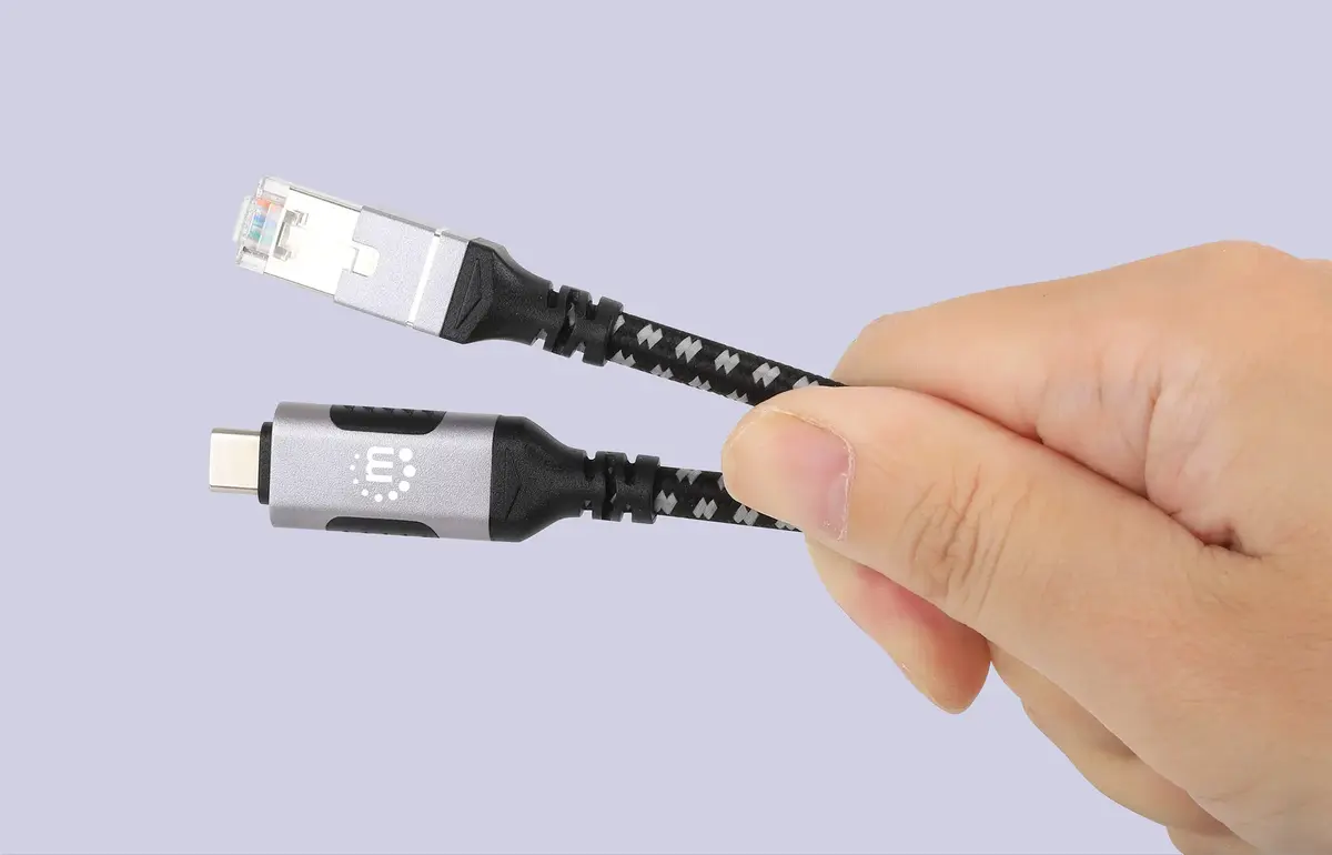 USB-C to Gigabit Ethernet Cable Manhattan 2m Photo 7