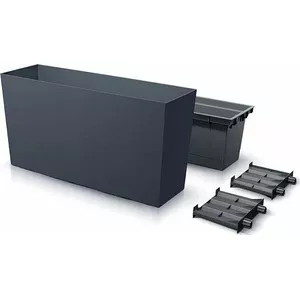 Flower box planter Prosperplast Urbi DUC800M, anthracite