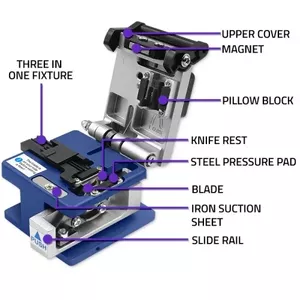 Fiber optic cleaver QOLTEC EB485436568 precision cutting tool