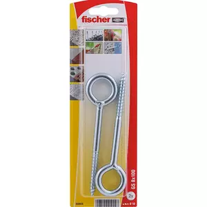 Screw kit Fischer 90944 100 mm Zinc plated steel 2 pcs