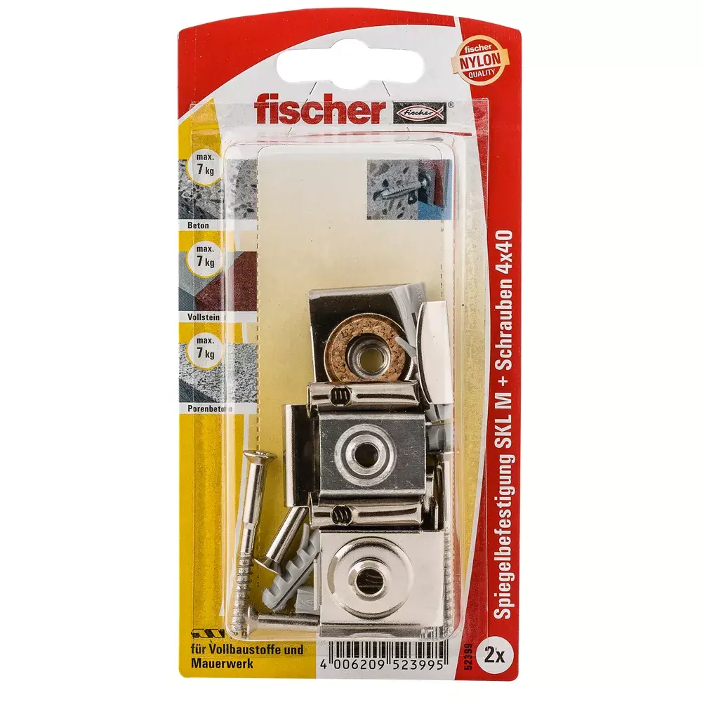 Комплект винтов и анкеров Fischer 45490 Photo 2