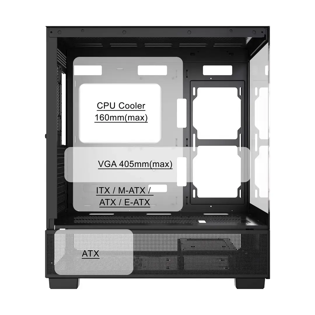 Компьютерный корпус GEMBIRD Fornax X550 Photo 8