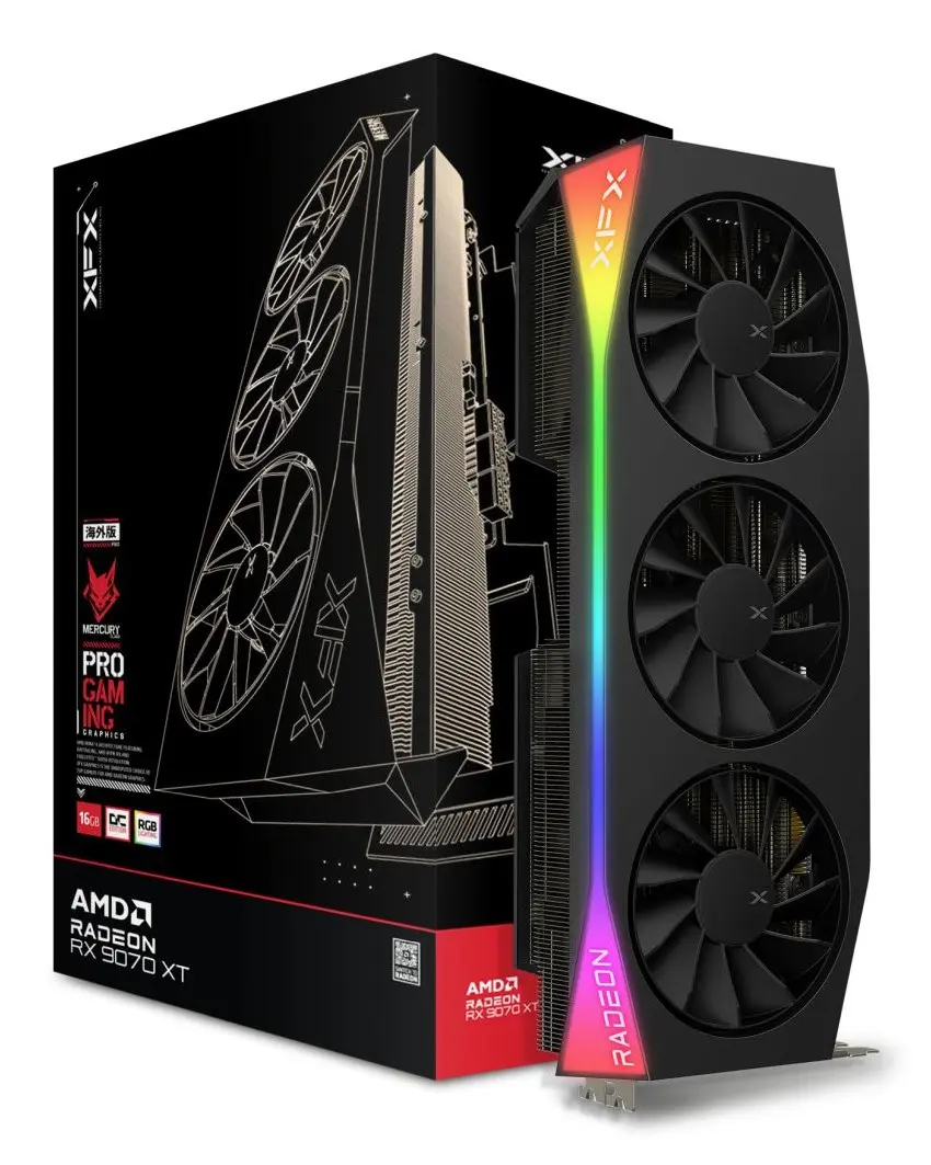 XFX Radeon RX 9070 XT 16 ГБ видеокарта Photo 7