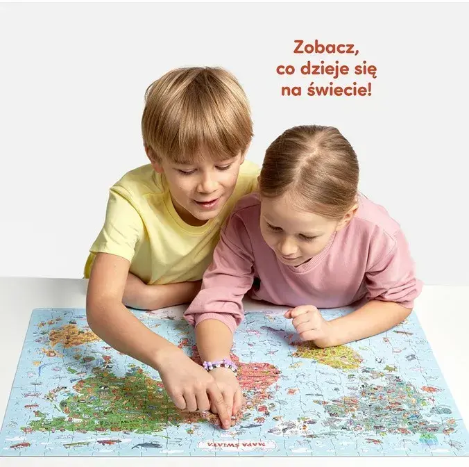 Puzle CzuCzu Explorers World Map, 300 detaļas Photo 7