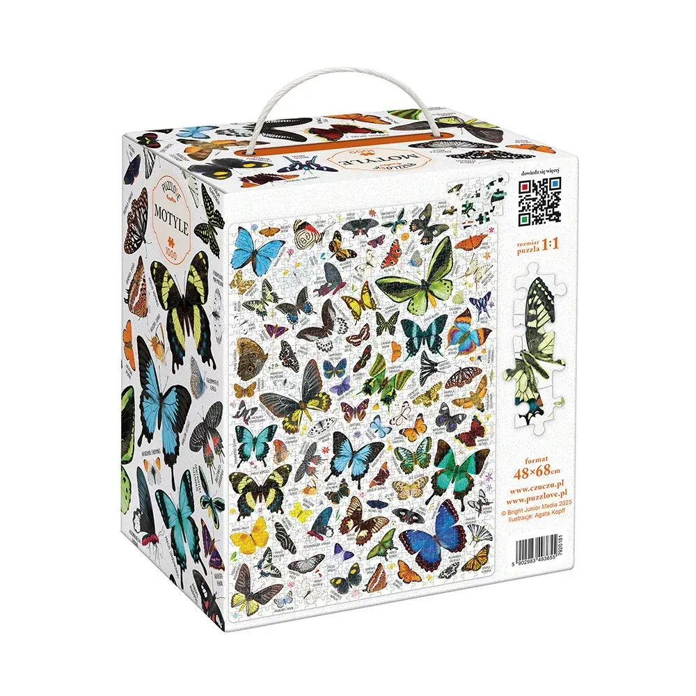 Пазл CzuCzu Puzzlove Butterflies 1000 деталей Photo 7