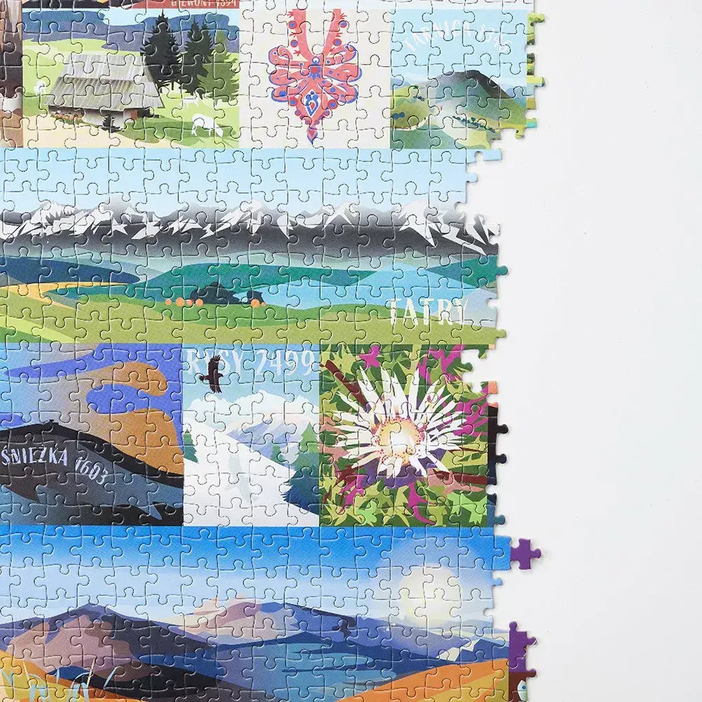 CzuCzu Puzzlove Polish Mountains puzle 1000 gab. Photo 3