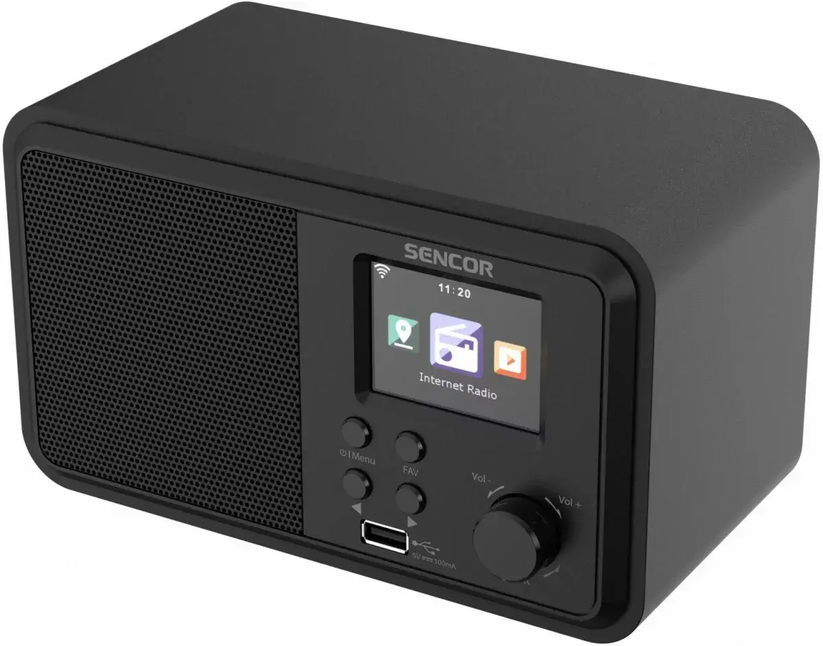 SENCOR SIR 5100WDB radio — 4 W, Wi‑Fi, FM Photo 2