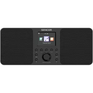 Tabletop radio SENCOR SIR 6100WDB — Wi‑Fi, FM, DAB+ digital reception, white