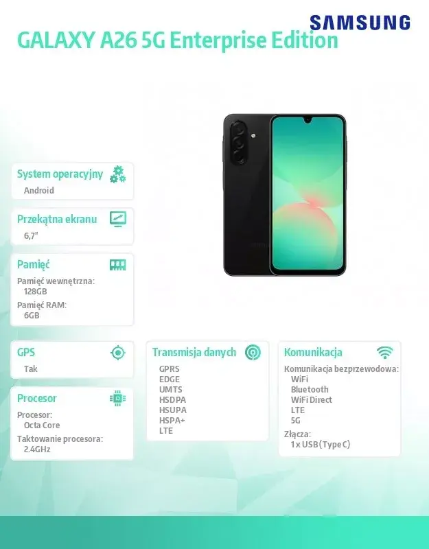 Смартфон Samsung Galaxy A26 5G Photo 10